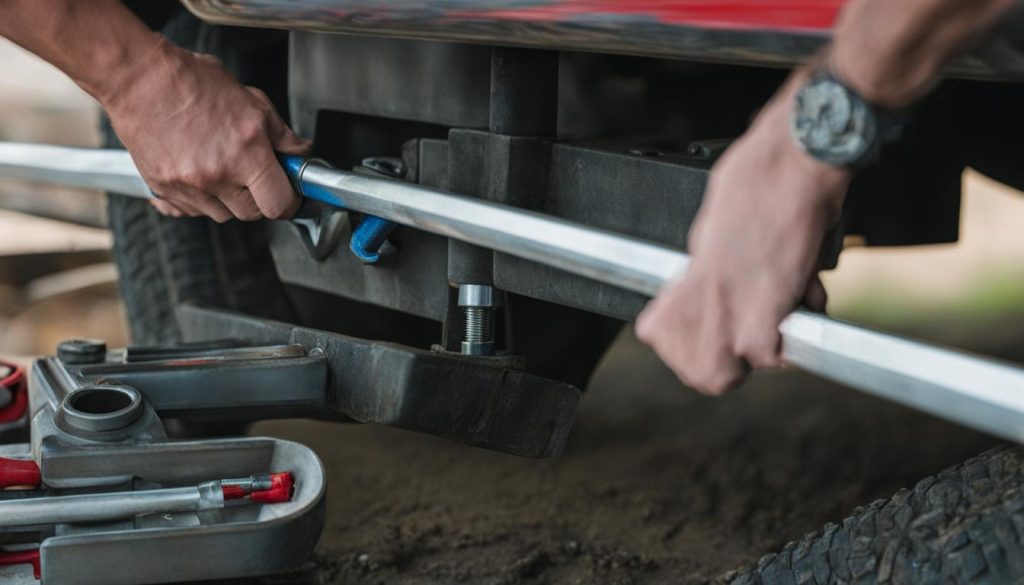 DIY longhorn traction bar installation guide