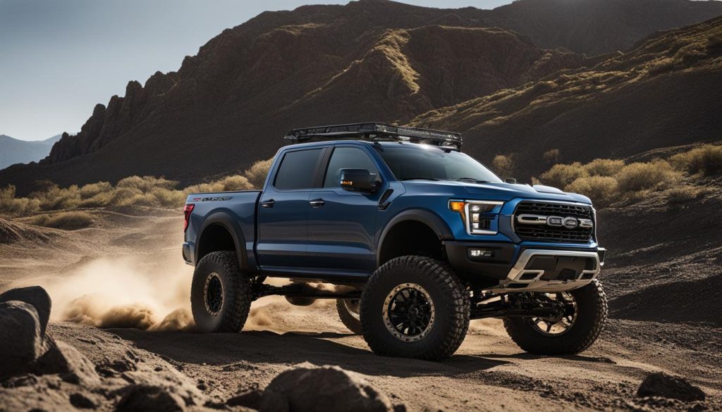 Lifted truck suspension system