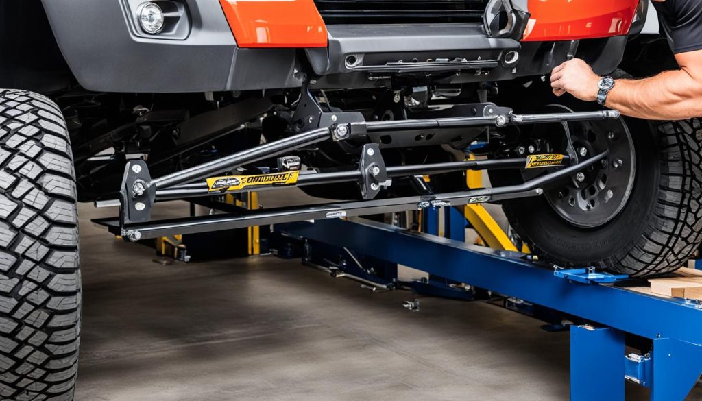 Pro Comp Traction Bar Installation Guide