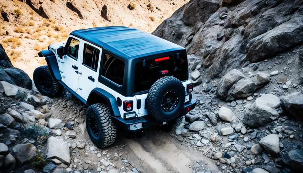Jeep Rubicon's Traction Control System