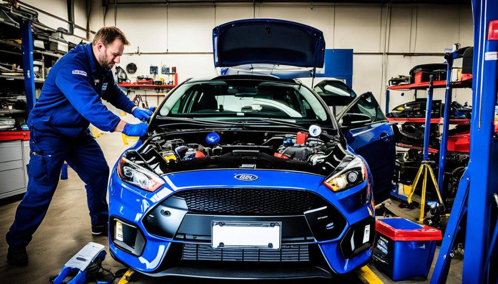 Troubleshooting Ford Focus RS LSD